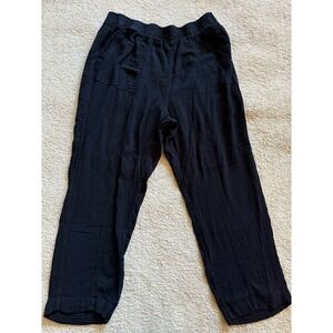 Wonderly Waffle Knit Wide Leg Lounge Pants Size XL